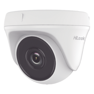 HiLook by HIKVISION THC-T110-P – Cámara Turret TURBOHD / 1 Megapixel / Gran Angular 92° / IR 20 m (65.6 ft) / 4 Tecnologías / Interior