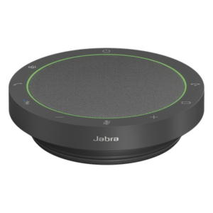JABRA SPEAK2-55-MS – Altavoz de Conferencia / 4 Micrófonos MEMS Beamforming / Alcance 2.3 m (7.5 ft) / Bluetooth 4.2 / USB-C y USB-A / Batería 12 h