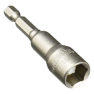 MAKITA B-45107 – Punta magnética con guía buscadora / 7/16" / 2-9/16" (65 mm) / Zanco hexagonal