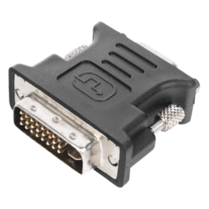 EPCOM POWERLINE DVI-VGA – Adaptador DVI / Macho a VGA Hembra / 1080p / Conectores Chapados en Oro