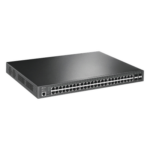TP-LINK TL-SG3452P – Switch PoE+ L2+ / 48 Puertos Gigabit / 4 SFP 1G / Presupuesto PoE 384W / Rendimiento 104 Gbps / Montaje en Rack