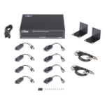 EPCOM TITANIUM KITTT8PVTURBOX – Transceptor Activo / 8 Canales / Video + PoC / UTP Cat 5e/6 / 150 m (492.1 ft) en 4K / 200 m (656.2 ft) en 5 MP / 36 Vcc a 12 Vcc / Rack 19"