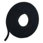 PANDUIT HLS-75R0 – Rollo de Cinta de Contacto / 75 Pies (22.9 m) / 19.1 mm Ancho / Nylon Negro
