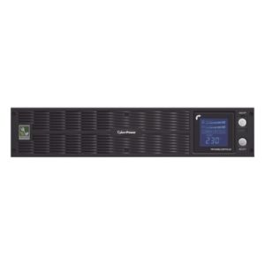 CYBERPOWER PR1500ELCDRTXL2U – UPS de 1500 VA/1125 W, Topología Línea Interactiva, Entrada 220 Vca Tipo C14, Onda Senoidal Pura, Torre o Rack de 2 UR, Con 10 Tomas C13 de 220 Vca