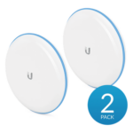 UBIQUITI UBB – Kit Puente Edificio a Edificio / 1.7+ Gbps / 60 GHz + 5 GHz redundante / 500 m (1640 ft) / 17.2 dBi