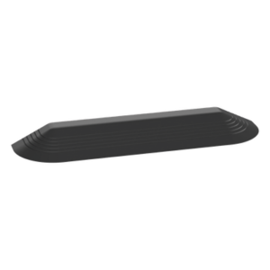 PANDUIT AFR4ECBL – Tapa Final para Canaleta de Piso / 4 Vías / PVC Rígido / Carga 907 kg / Área 12.33 in² / UL94V-0