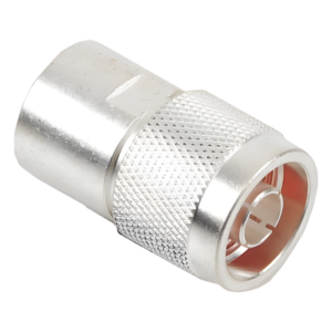 RF INDUSTRIES,LTD RFN-1002-1S – Conector Coaxial N Macho / Compatibilidad RG-8/U, RG-213/U, RG-214 / Conductor AWG-11/13 / Cuerpo Bronce Plateado / Contacto Oro / Aislante Teflón