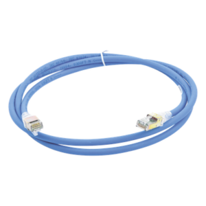 SIEMON ZM6A-05-06B – Patch Cord Cat6A UTP / CM / 1.52 m (5 ft) / Doble Aislamiento / 7.37 mm OD / Azul