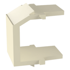PANDUIT NKBMEI-X – Módulo Ciego / Tipo Keystone / Color Marfil / 0.87 x 0.64 x 0.79 pulg / ABS