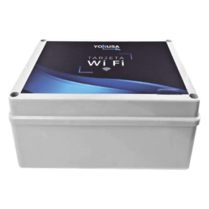 YONUSA TARJET-WIFI-LITE – Módulo Wi-Fi para Energizador / Control Remoto 2.4 GHz / 130 Mbps / 1 Salida GP / Botón de Pánico / Hasta 20 Usuarios