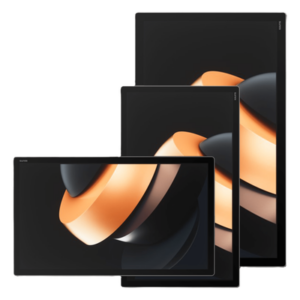SUNMI FLEX322SV – Pantalla Interactiva / 22 Pulgadas / FHD 400 Nits / Inclinación 15° a 80° / IP54 / PoE / Android 13 / NFC / Bluetooth 5.0