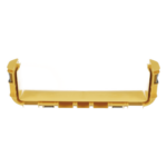 PANDUIT FRBC12X4LYL – Acoplador Recto para Canaleta / 12 x 4 pulgadas (305 x 102 mm) / Sin Herramientas / ABS / Color Amarillo / 111.8 mm de Altura