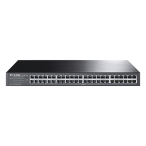 TP-LINK TL-SF1048 – Switch no administrable / 48 puertos 10/100 Mbps / 96 Gbps capacidad de conmutación / 71.4 Mpps throughput / Rack 19" (48.26 cm)