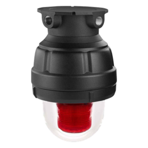 FEDERAL SIGNAL INDUSTRIAL 27XST-024R-MOD – Luz estroboscópica a prueba de explosiones / 24 Vcd / Rojo / UL cUL Clase I Div 1 Grupos C-D / Clase I Div 2 Grupos A-B / Clase II Div 1 Grupos E-F-G / Clase III / -55°C a 65°C