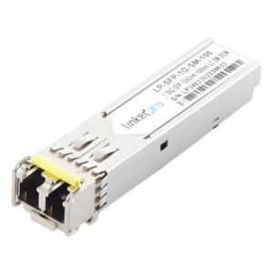LINKEDPRO BY EPCOM LP-SFP-1G-SM-100 – Transceptor SFP / 1.25 Gbps / Monomodo 1550 nm / LC/UPC Dúplex / DDM / Alcance 100 km (62.1 mi)