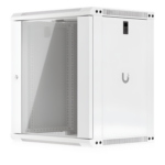 UBIQUITI UACC-RACK-12U-WALL-450-G – Gabinete Rack 12U / Montaje en Pared / 550 x 450 mm / Puerta de Vidrio Templado / Ventilación Integrada / Capacidad 50 kg
