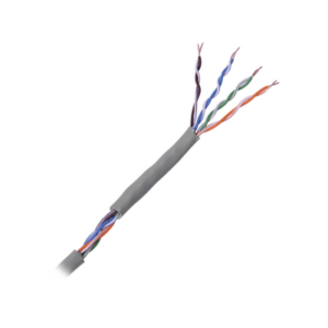LINKEDPRO BY EPCOM PRO-CAT-5E/100M – Cable UTP Cat5e / 4 Pares / 100% Cobre Calibre 24 / 100 MHz / 100 m (328 Pies) / Interior
