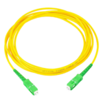 LINKEDPRO BY EPCOM LP-FO-SCA-SCA-01 – Jumper de Fibra Óptica / Monomodo SC/APC-SC/APC Simplex / 1 m (3.28 ft) / Forro PVC / 2 mm