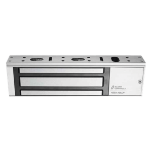 ALARM CONTROLS-ASSA ABLOY AC1200LB – 1200 Lbs Chapa Magnética/ Garantia de Por Vida/ Voltaje Dual/Sensor Bond, Puerta, LED