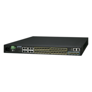 PLANET SGS-6341-16S8C4XR – Switch Administrable L3 / 16x 100/1000X SFP / 8x Gigabit TP/SFP Combo / 4x 10G SFP+ / Stackable / 128 Gbps