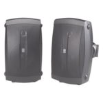 YAMAHA NSAW150 – Altavoces de Montaje en Superficie de 2 Vías / Woofer 5 in (127 mm), Tweeter 0.5 in (12.7 mm) / Semi-Exterior, 6 Ohms / Par Color Negro
