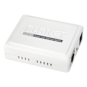 PLANET POE-151 – Inyector PoE 802.3af de 1 Puerto 10/100 Mbps (Mid-Span), Hasta 15.4 W