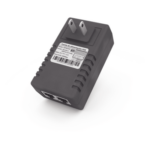 EPCOM POWERLINE ADPOE4805 – Inyector PoE de Pared / 48 Vcc / 0.5 A / 24 W / Doble Puerto RJ45 / Protección Integrada OV-OC-SC-UV / -25°C a 65°C
