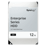 SYNOLOGY HAS531012T – Disco Duro SAS Enterprise / 3.5 Pulgadas / 12 TB / SAS 12 Gb/s / 7200 RPM / Caché 256 MB / MTBF 2.5M Horas / Carga 550 TB/año