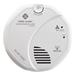 FIRST ALERT CO511B – Alarma de Monóxido de Carbono / Sensor Electroquímico / Interconexión Inalámbrica / Alerta de Voz 85 dB / Ubicación por Voz / Alimentación por Batería