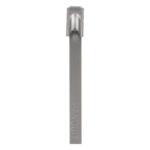 PANDUIT MLT4S-CP – Cincho de Acero Inoxidable / Tipo 304 / 362 mm (1.2 ft) x 4.6 mm / Rango 12.7 a 102 mm / -60°C a 538°C / Autobloqueante