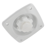 JABSCO 44411-1045 – Regulador de Presión de Agua / 45 psi (3.1 bar) / Entrada 3/4' Hembra / Salida 1/2' Macho 90° / Compacto 22 x 10 x 19 cm (8.7 x 3.9 x 7.5 in)