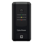 CYBERPOWER UT-550GU – UPS de 550 VA / 275 W / Topología Línea Interactiva / AVR 86-148 Vca / 8 Salidas NEMA 5-15R / Puerto USB / Diseño Torre Compacto