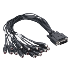 HIKVISION 101501653 – Adaptador de Audio / 15 Entradas / 16 Canales / Compatible Turbo X y D / Diseño Compacto