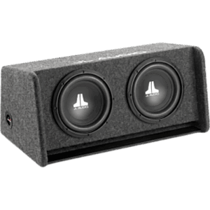 JL AUDIO 10-03237-00 – Subwoofer W0v3 dual de 10 pulgadas / Car Audio / 300 W RMS (Simple) o 600 W RMS (Dual) / Impedancia 2 ohm o 4 ohm / Carcasa con Puertos de Ranura / Polipropileno Relleno de Minerales / Terminal con Botones