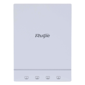 RUIJIE RG-AP180 – Punto de Acceso Wi-Fi 6 / Hasta 1.7 Gbps / Doble Banda 2.4+5 GHz / 2x2 MU-MIMO / 4 LAN + 1 WAN PoE / Montaje en Pared