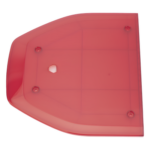 SIGNALPRO 9ALRDNL04000 – Domo Lateral de Reemplazo / Compatible con Barra de Luces SP216 / Color Rojo / Alta Resistencia / Diseño Aerodinámico