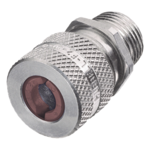 HUBBELL HUB-SHC-1024 – Conector de Cable / Aluminio Macho Recto / Ajustable 0.50-0.63" / 1/2" / NEMA 4, 4X, 12, 13 / Clase I Div. 2