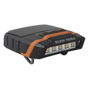 KLEIN TOOLS 56402 – Lámpara LED para Visera / 125 Lúmenes / Ángulo Ajustable 60° / IP54 / Resistencia a Caídas 3 m (10 ft) / 2 Modos de Iluminación