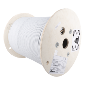 PANDUIT PSL7004IG-CED – Bobina de Cable S/FTP / Cat7 / 4 Pares / 23 AWG / LSZH / 500 m (1640 pies) / Gris