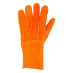 SURTEK SYS-GCAL – Guantes de Protección Industrial / Carnaza Reforzada / Puño Largo 12.5 cm / Resistencia a Abrasión y Temperaturas Moderadas / Expulsión Rápida