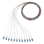 PANDUIT NKFP91BN1NKM001 – Kit de Pigtails / LC / Monomodo 9/125 OS2 / 900μm / 1 Metro (3.28 Pies)