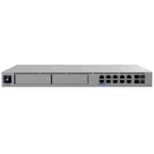 UBIQUITI UDM-BEAST – Cloud Gateway Empresarial / IDS/IPS 25 Gbps / 750+ Dispositivos / 8 Puertos 10GbE / WAN 25G SFP28 / 2 Bahías NVR 3.5" / Multi-WAN 8 Enlaces / Rack 1U