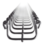CHAROFIL MG-50-420EZ – Charola Tipo Malla / 33 mm Peralte / 50 mm Ancho / Electro Zinc / 3 m / 9.84 ft / 26 Cables Cat6