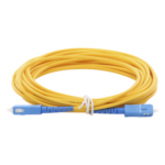 LINKEDPRO BY EPCOM LPSM3SCUSCUS6 – Jumper de Fibra Óptica / Monomodo OS2 G.652D / SC/UPC-SC/UPC / Simplex / 6 m (19.69 pies) / 3 mm