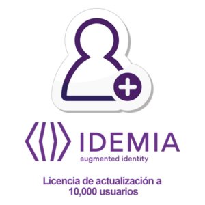 IDEMIA (MORPHO) 293-589-574 – Licencia de actualización / 10,000 usuarios / Línea Sigma / Por lectora