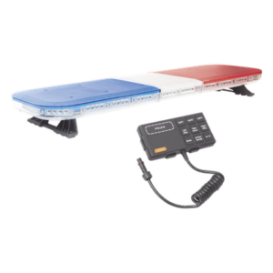 EPCOM INDUSTRIAL SIGNALING X67RB – Barra de Luces LED / 47" / 88 LEDs Hyperlux / Rojo/Azul / Control de Tráfico / IP65 / 12A Máx