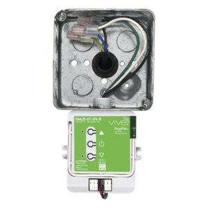 LUTRON ELECTRONICS RMJS8TDVB – Módulo de Atenuación Inalámbrico / Control 0-10 V / 8 A / 120/277 V / RF 9 m (29.5 ft) a través de muros / Compatible con Controles Pico y Sensores Radio Powr Savr