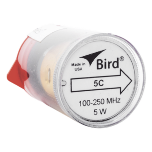BIRD TECHNOLOGIES 5C – Elemento de Medición en Línea / 5 Watt / 7/8" / 100-250 MHz / Calibración Trazable / Intercambiable en Campo