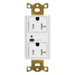 LUTRON ELECTRONICS CAR2S20STRWH – Receptáculo Inalámbrico / 20 A / Split / RF Clear Connect / 18 m (59.1 ft) / Control Pico y Sensores