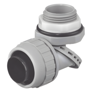 HUBBELL HUB-PS1009-NGY – Conector Multi-Posición / Nylon / 1 in / Liquidtight Polytuff / Gris / -34 °C a +107 °C (-30 °F a +225 °F)